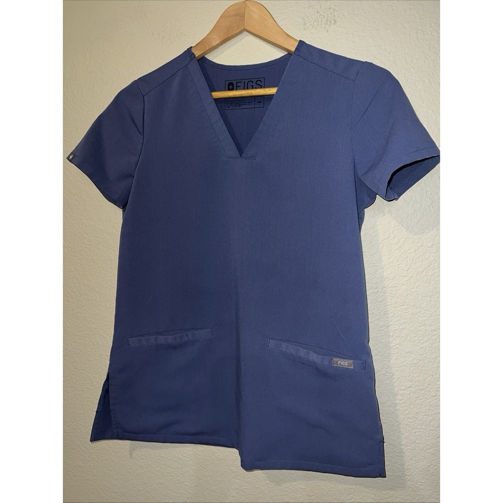 Figs Casma Scrub Top BIG SKY (PO 1525) 3-pocket /2XS